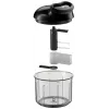 WMF Gourmet 18.7678.6040 handmatige foodchopper zwart, transparant