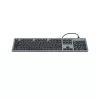Hama CK-400 toetsenbord Home/Office USB QWERTZ Duits zwart, donkergrijs