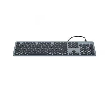 Hama CK-400 toetsenbord Home/Office USB QWERTZ Duits zwart, donkergrijs