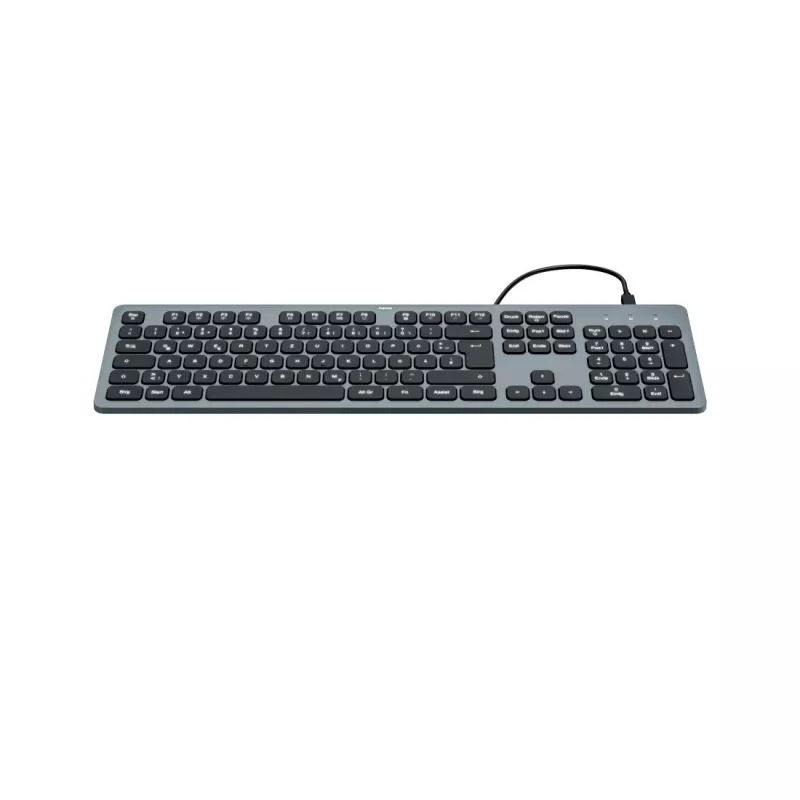 Hama CK-400 toetsenbord Home/Office USB QWERTZ Duits zwart, donkergrijs