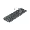 Hama CK-400 toetsenbord Home/Office USB QWERTZ Duits zwart, donkergrijs