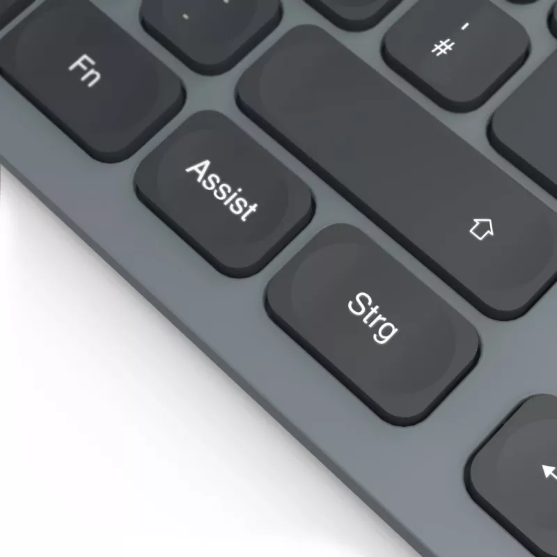 Hama CK-400 toetsenbord Home/Office USB QWERTZ Duits zwart, donkergrijs