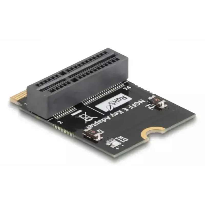 DeLOCK 64341 interne M.2-adapter host-interface M.2 stekker zwart