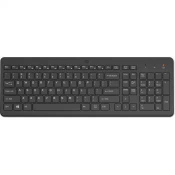 HP Wireless met 2.4 toetsenbord Home RF draadloos zwart