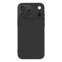 JT Berlin 11141 Pankow Soft achterhoesje voor Apple iPhone 17 Pro, polyurethaan, schokbescherming, zwart