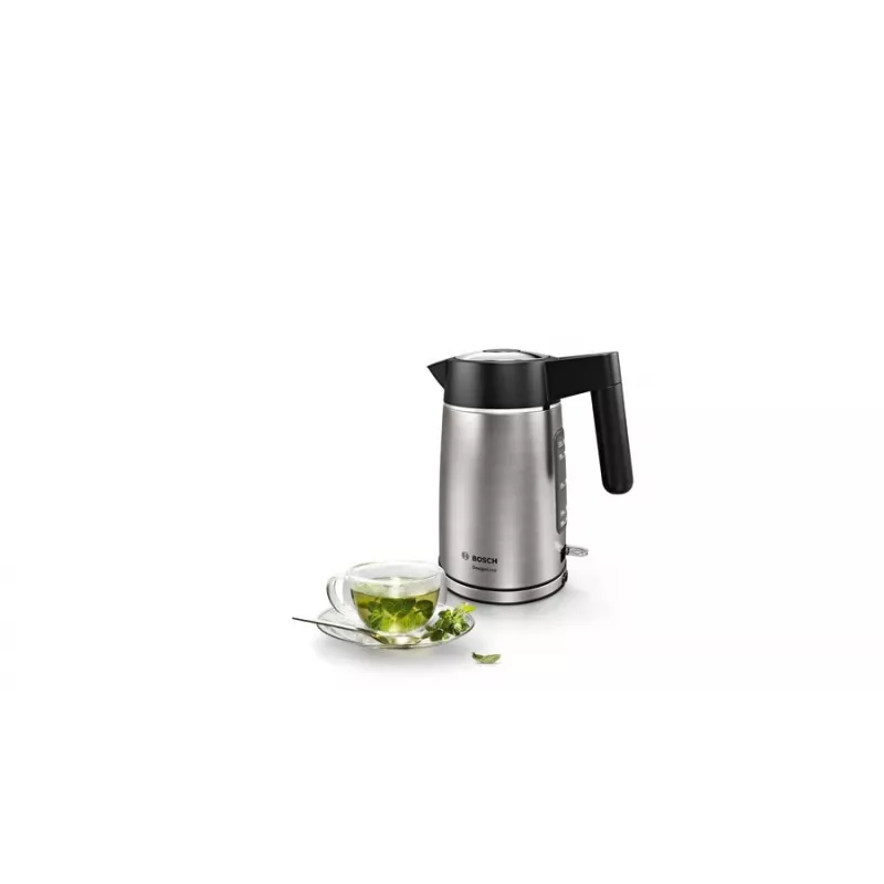 Bosch TWK5P480 waterkoker 1,7 L 2400 W zwart, roestvrij staal