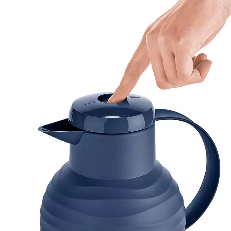 EMSA Samba Wave vacuümfles 1 L marineblauw