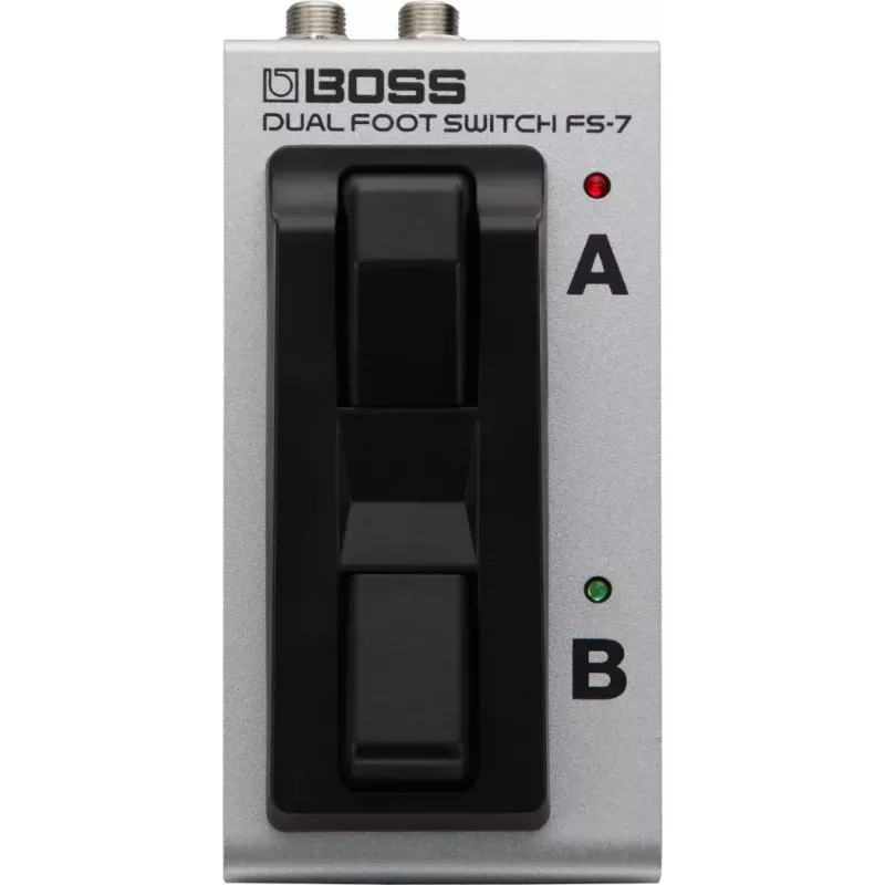 BOSS FS-7 dubbele voetschakelaar, zwart/zilver