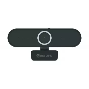 eSTUFF GLB246250 webcam 2 MP 1920 x 1080 pixel zwart