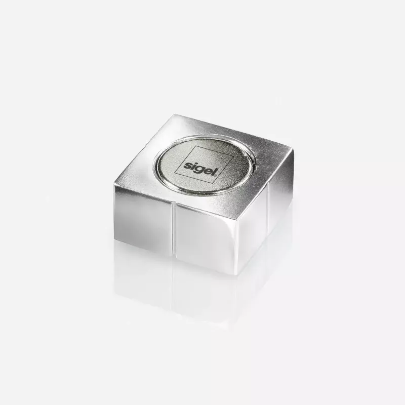 Bastelmagneet vierkant Sigel BA705 neodymium zilver 20x20x10mm