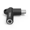 Hama 00201701 kabeladapter USB-C 3,5 mm zwart