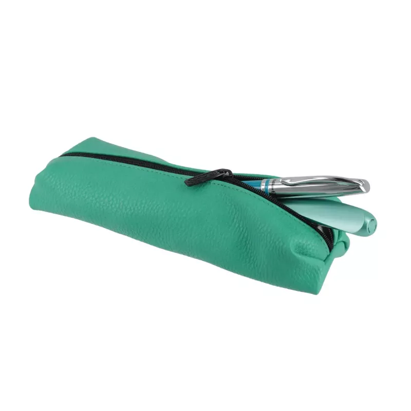 Etui Herlitz Origami Funky Soft polyurethaan turquoise 200x65x35mm