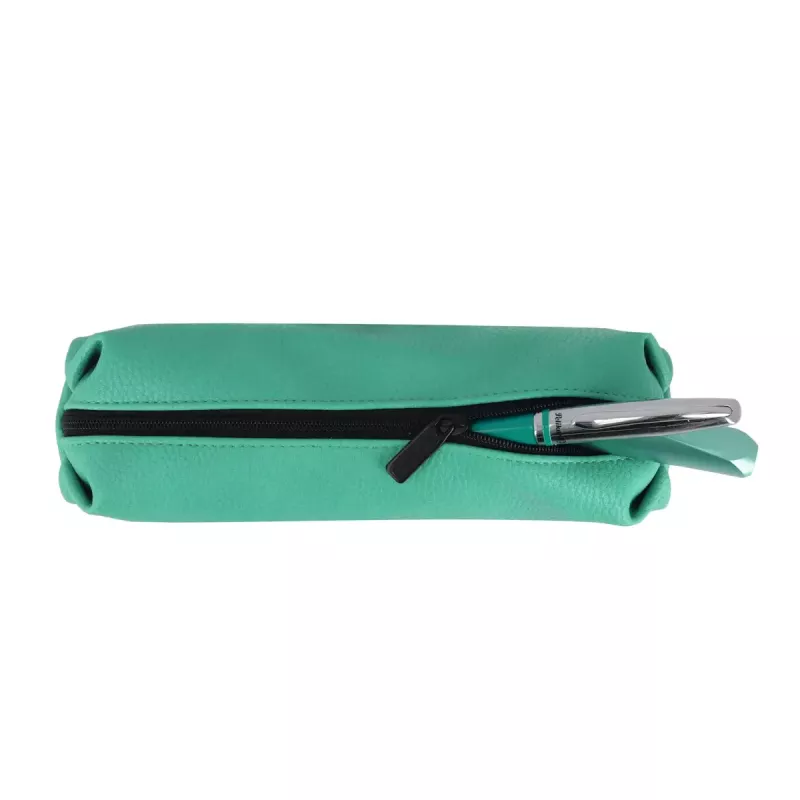 Etui Herlitz Origami Funky Soft polyurethaan turquoise 200x65x35mm