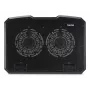 Hama zwart metal laptop-koelpad 39,6 cm (15,6 inch)