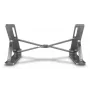 Hama 00126813 aluminium laptopstandaard, 6 standen kantelbaar, opvouwbaar, tot 40 cm (15,6 inch), zilver