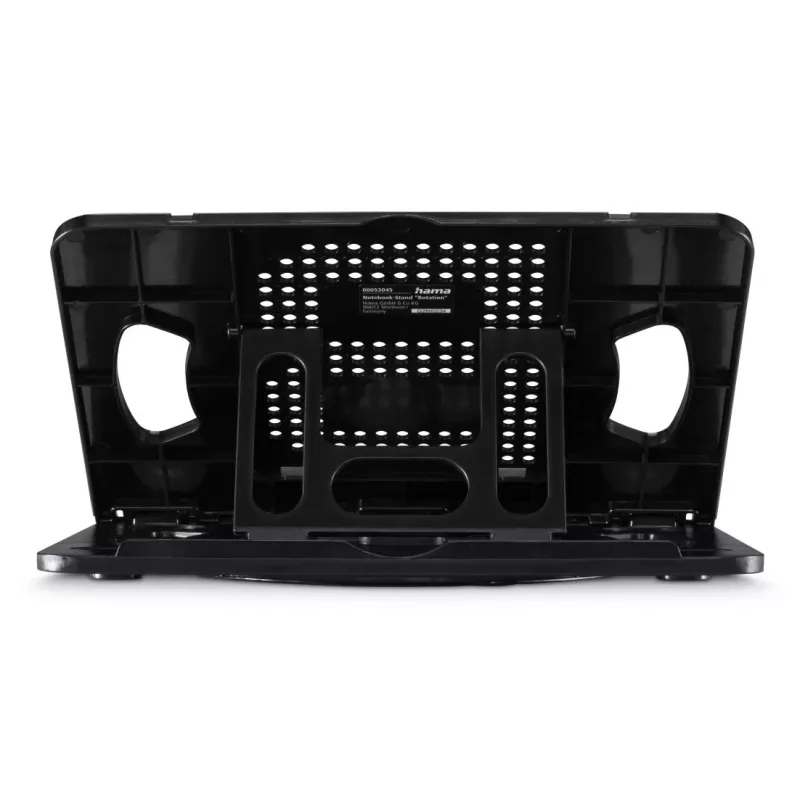 Hama Rotation laptopstandaard, 360° draaibaar, 8 standen kantelbaar, tot 39,6 cm (15,6 inch), zwart