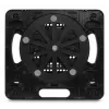Hama Rotation laptopstandaard, 360° draaibaar, 8 standen kantelbaar, tot 39,6 cm (15,6 inch), zwart