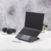Hama Rotation laptopstandaard, 360° draaibaar, 8 standen kantelbaar, tot 39,6 cm (15,6 inch), zwart