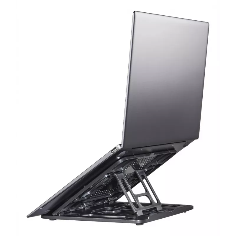 Hama Rotation laptopstandaard, 360° draaibaar, 8 standen kantelbaar, tot 39,6 cm (15,6 inch), zwart