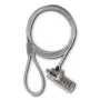 Hama Light laptopslot, cijfercombinatie van 4 cijfers, koolstofstaal, zilver
