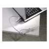 Hama Light laptopslot, cijfercombinatie van 4 cijfers, koolstofstaal, zilver