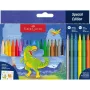 Viltstift Faber-Castell 554222 meerkleurig 24 stuks