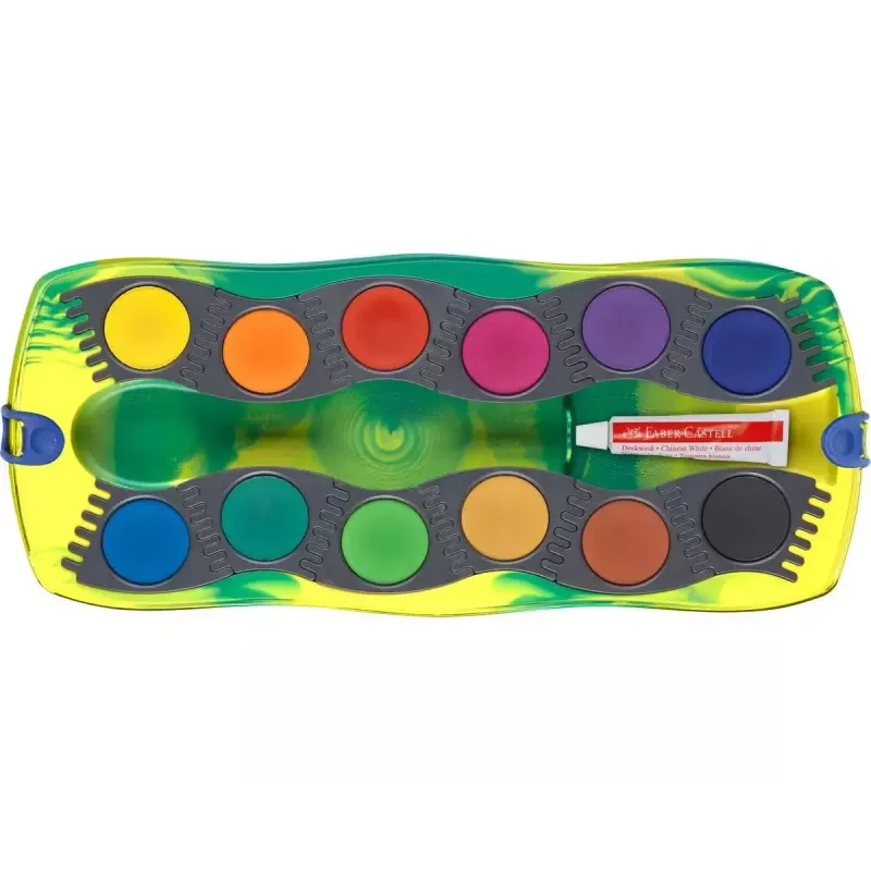 Verf Faber-Castell 125036 gesorteerde kleuren hard meerkleurig