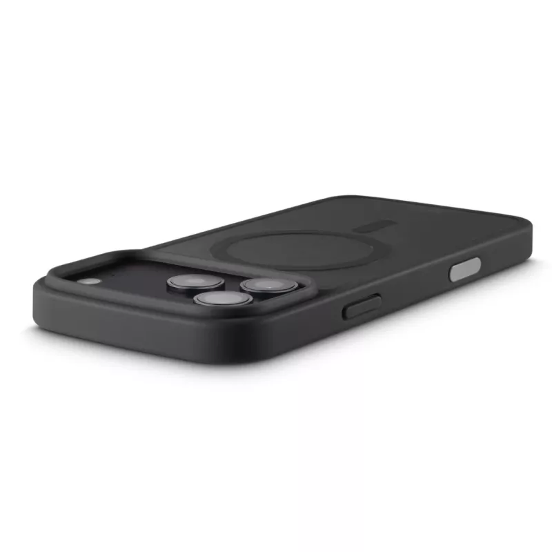 Hama Frame Protect telefoonhoesje voor Apple iPhone 17 Pro Max, magnetisch, transparant/zwart