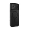 Hama Frame Protect telefoonhoesje voor Apple iPhone 17 Pro Max, magnetisch, transparant/zwart