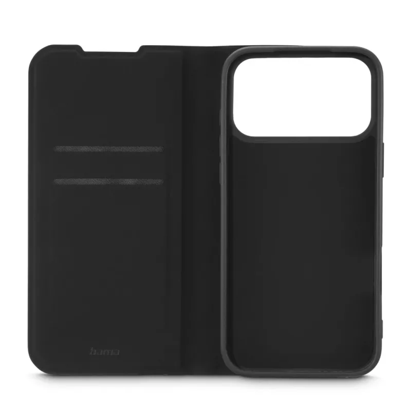 Hama Daily Protect Folio telefoonhoesje voor Apple iPhone 17 Pro Max, zwart