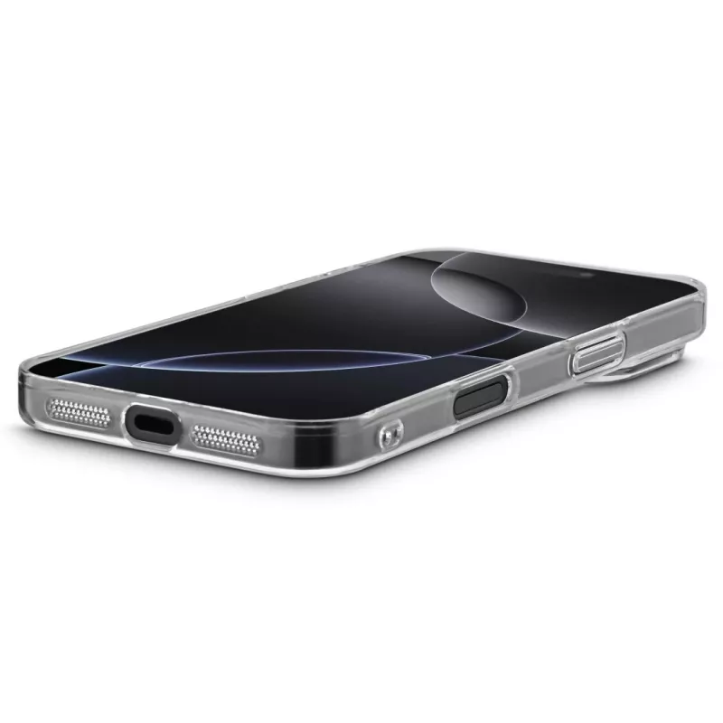 Hama Slim Protect 00232398 telefoonhoesje voor Apple iPhone 17 Pro, transparant