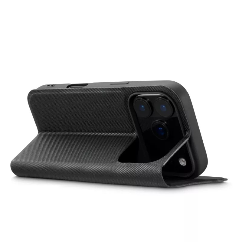 Hama Daily Protect 00232397 telefoon-foliohoesje voor Apple iPhone 17 Pro, zwart