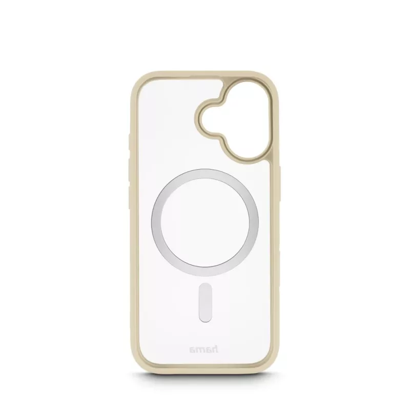 Hama Frame Protect smartphonehoesje 16 cm (6,3 inch) cover beige, transparant