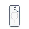 Hama Frame Protect 00232382 telefoonhoesje voor Apple iPhone 17, magnetisch, transparant/blauw