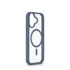 Hama Frame Protect 00232382 telefoonhoesje voor Apple iPhone 17, magnetisch, transparant/blauw