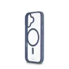 Hama Frame Protect 00232382 telefoonhoesje voor Apple iPhone 17, magnetisch, transparant/blauw
