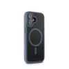 Hama Frame Protect 00232382 telefoonhoesje voor Apple iPhone 17, magnetisch, transparant/blauw