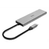 Hama 00200147 interface-hub USB Type-C 10000 Mbit/s grijs