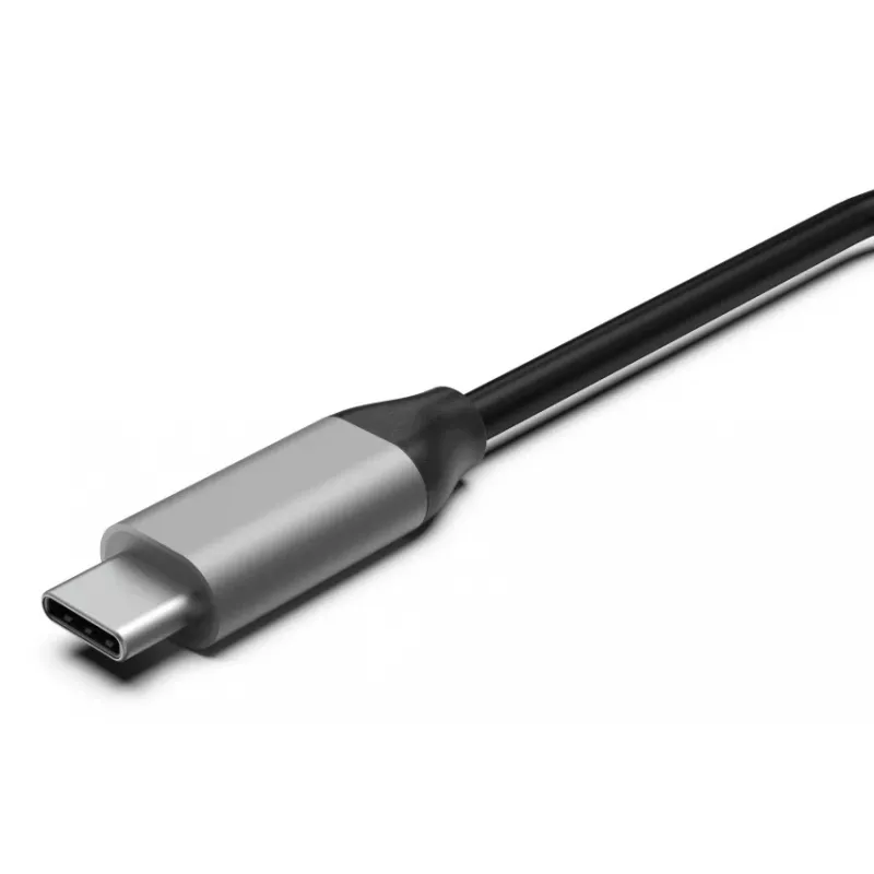 Hama 00200147 interface-hub USB Type-C 10000 Mbit/s grijs