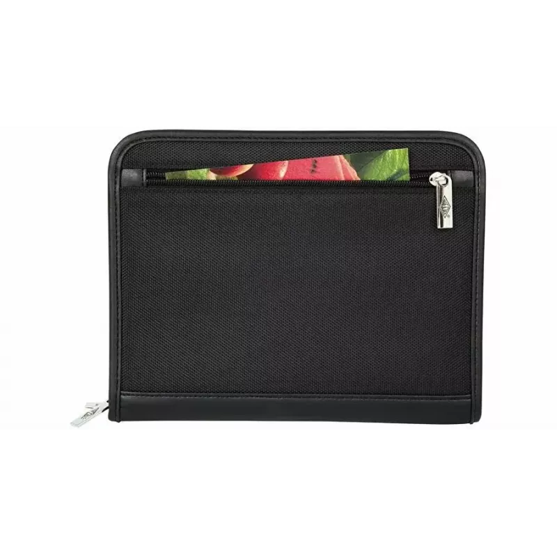Ordner leder nylon zwart A5 WEDO 585101