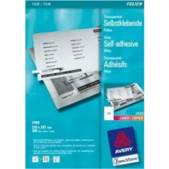 Drukfolie 100 vel AVERY 3480