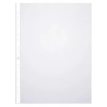 ELBA insteekhoezen A4, PP 0,08 mm, kristalhelder, universele perforatie (971508)