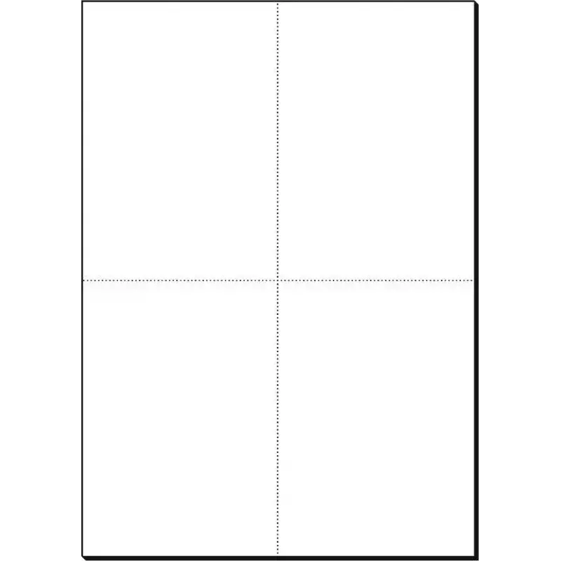 Sigel LP711 briefkaartpapier A6 (105 x 148 mm), 185 g/m2, 80 kaarten, wit