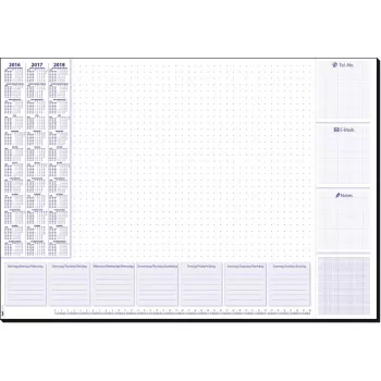 Sigel HO355 bureaubladonderlegger papier meerkleurig