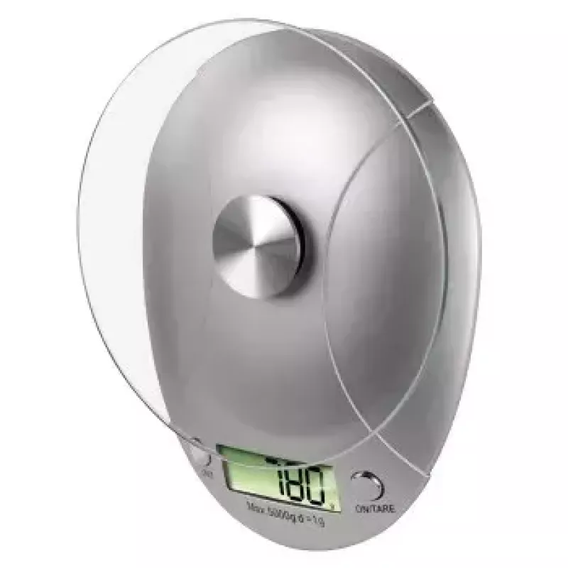Elektronische keukenweegschaal Xavax Milla zilver