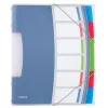 Esselte Divider Book Vivida PP 6 tabs, blauw, veelkleurig, polyvinylchloride (PVC), A4, 266 mm, 20 mm, 320 mm