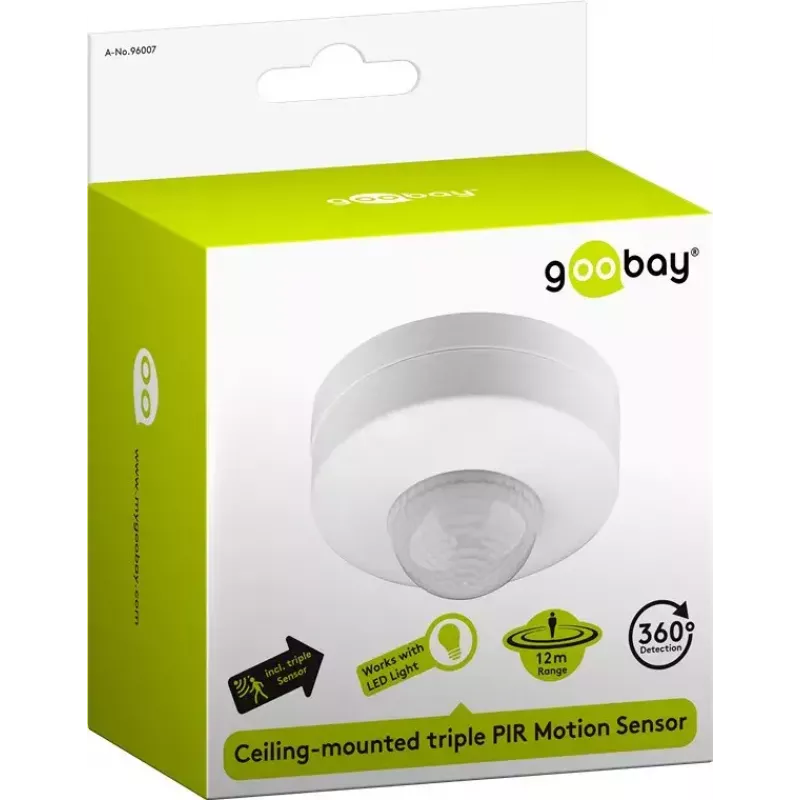 Plafondmontagesensor Goobay 96007