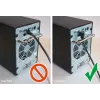 Netwerk-patchkabel Goobay CAT5e, 2x 90° haakse RJ-45, U/UTP, 5 m, zwart