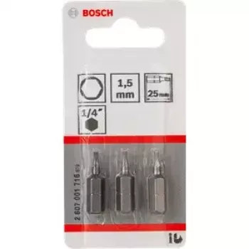 Bosch 2 607 001 716 schroefbits 3 stuks