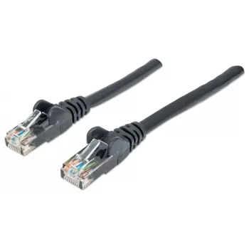 Intellinet netwerk-patchkabel, Cat6, 20 m, zwart, CCA, U/UTP, PVC, RJ45, vergulde contacten, snagless, met trekontlasting, levenslange garantie